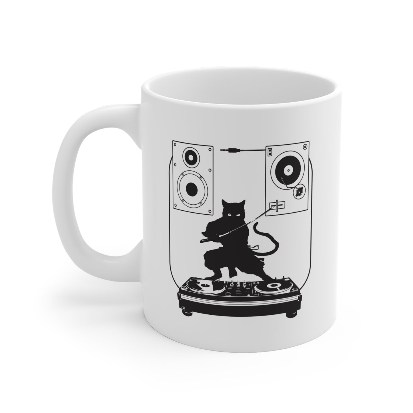 DJ NINJA CAT Mug