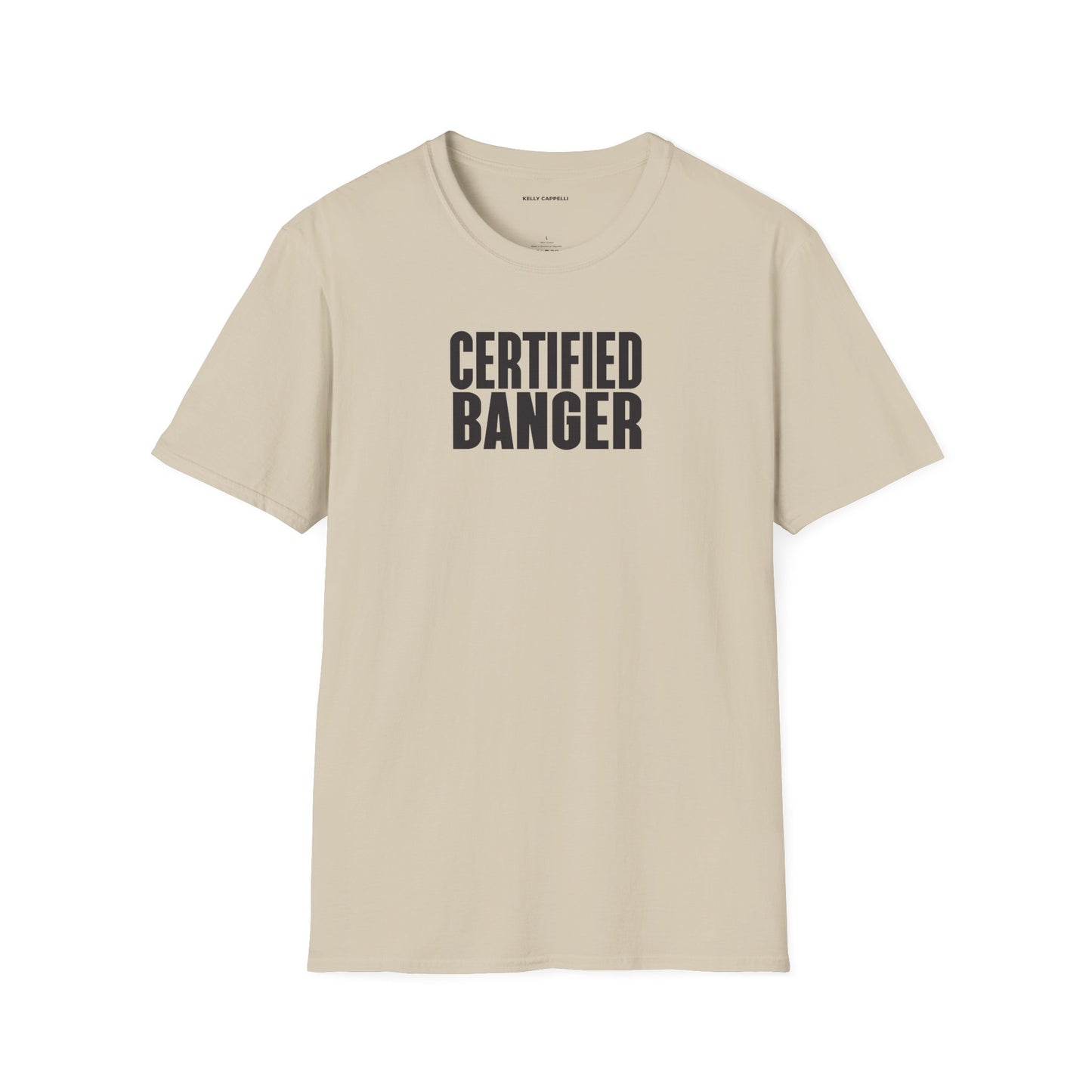 CERTIFIED BANGER Unisex Softstyle T-Shirt