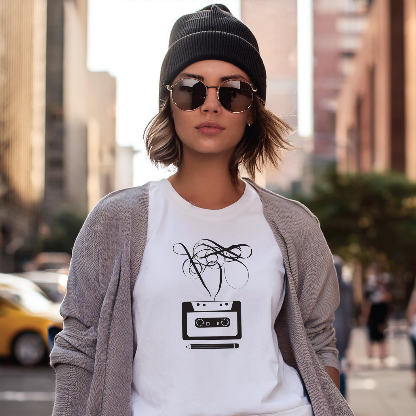UNRAVELED CASSETTE TAPE Softstyle T-Shirt