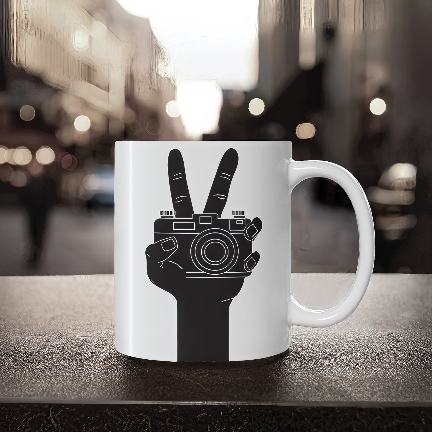 FOCUS ON PEACE Mug