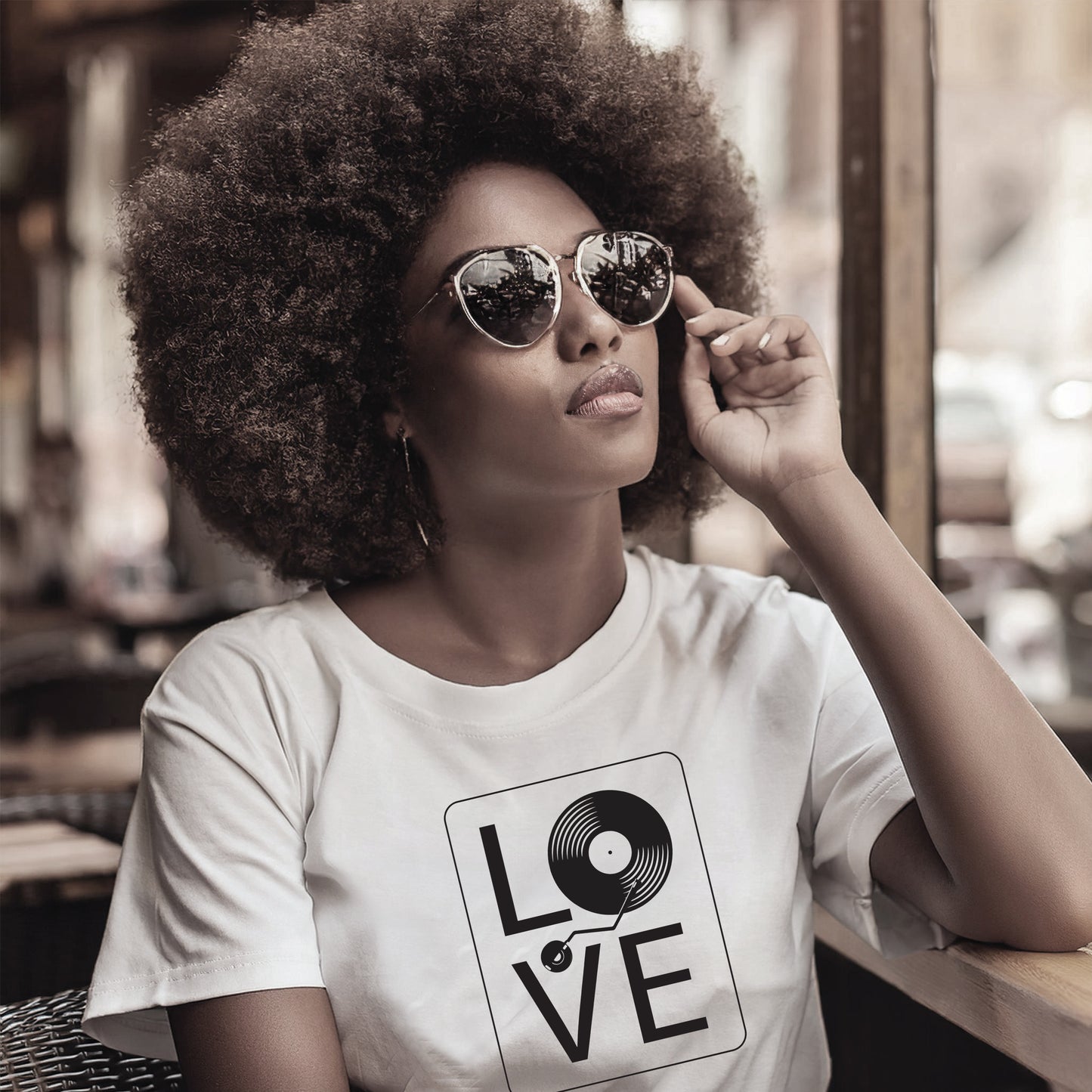 LOVE ON REPEAT Softstyle T-Shirt