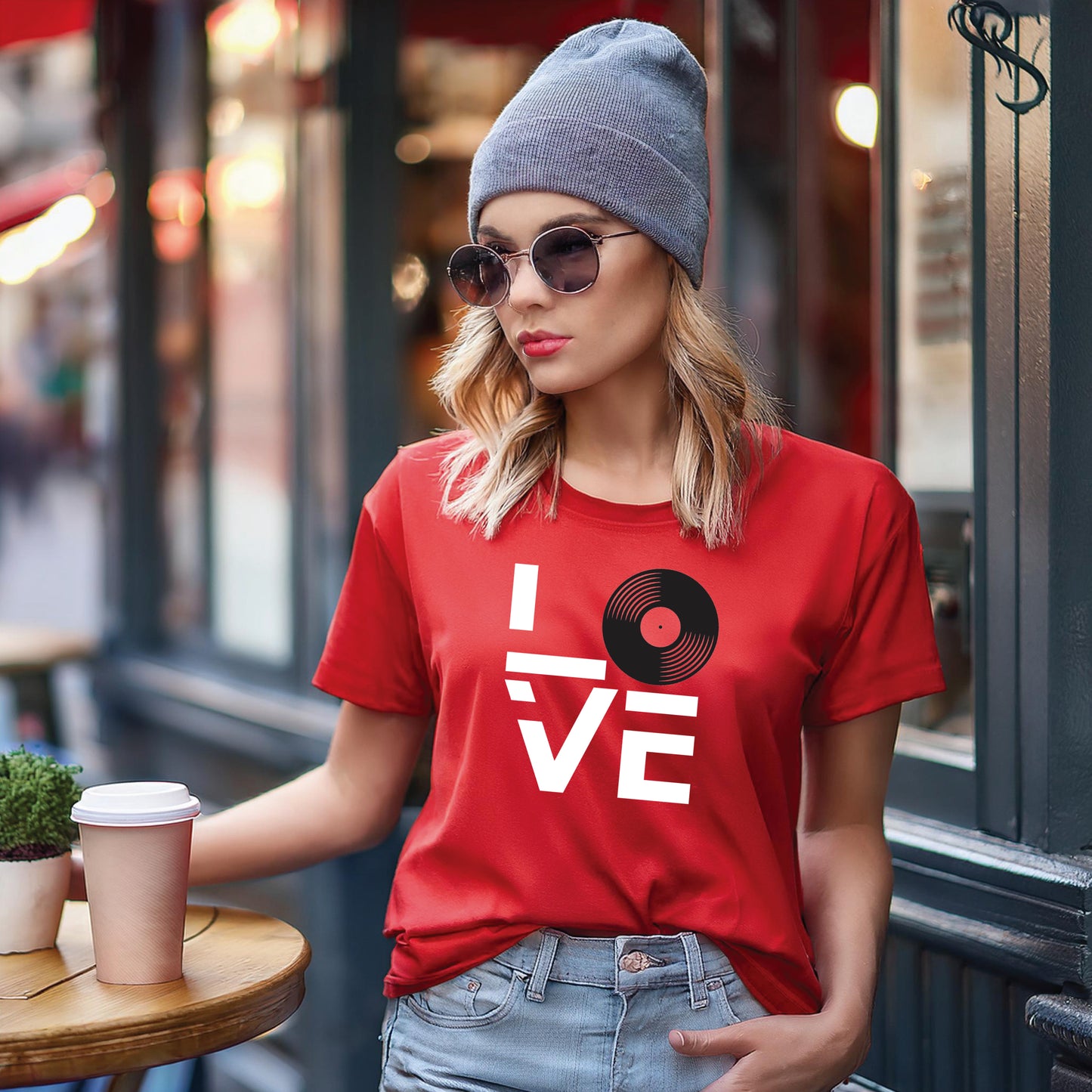 LOVE Red Softstyle T-Shirt