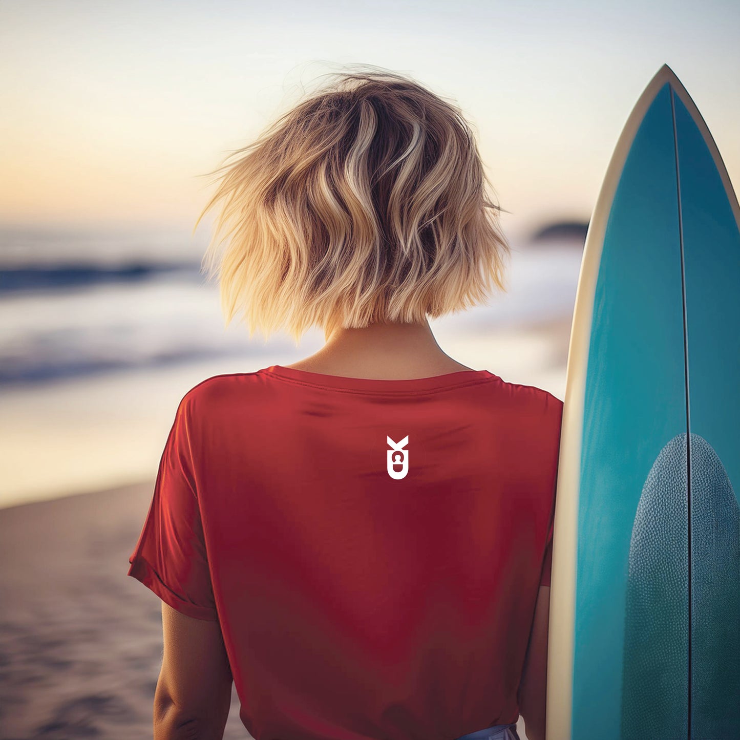 LOVE ON REPEAT Red Softstyle T-Shirt