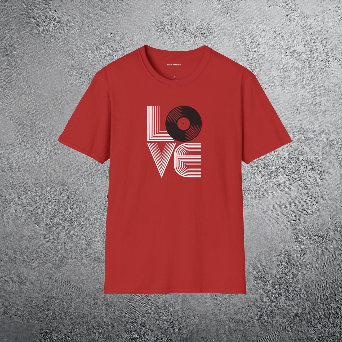 VINYL LOVE RED Softstyle T-Shirt