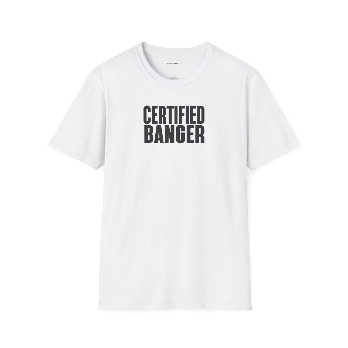 CERTIFIED BANGER Unisex Softstyle T-Shirt