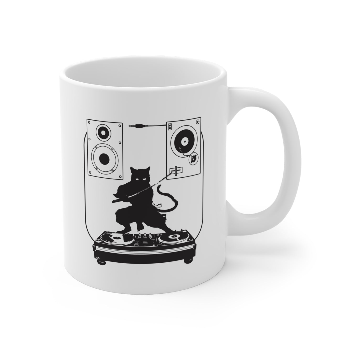 DJ NINJA CAT Mug