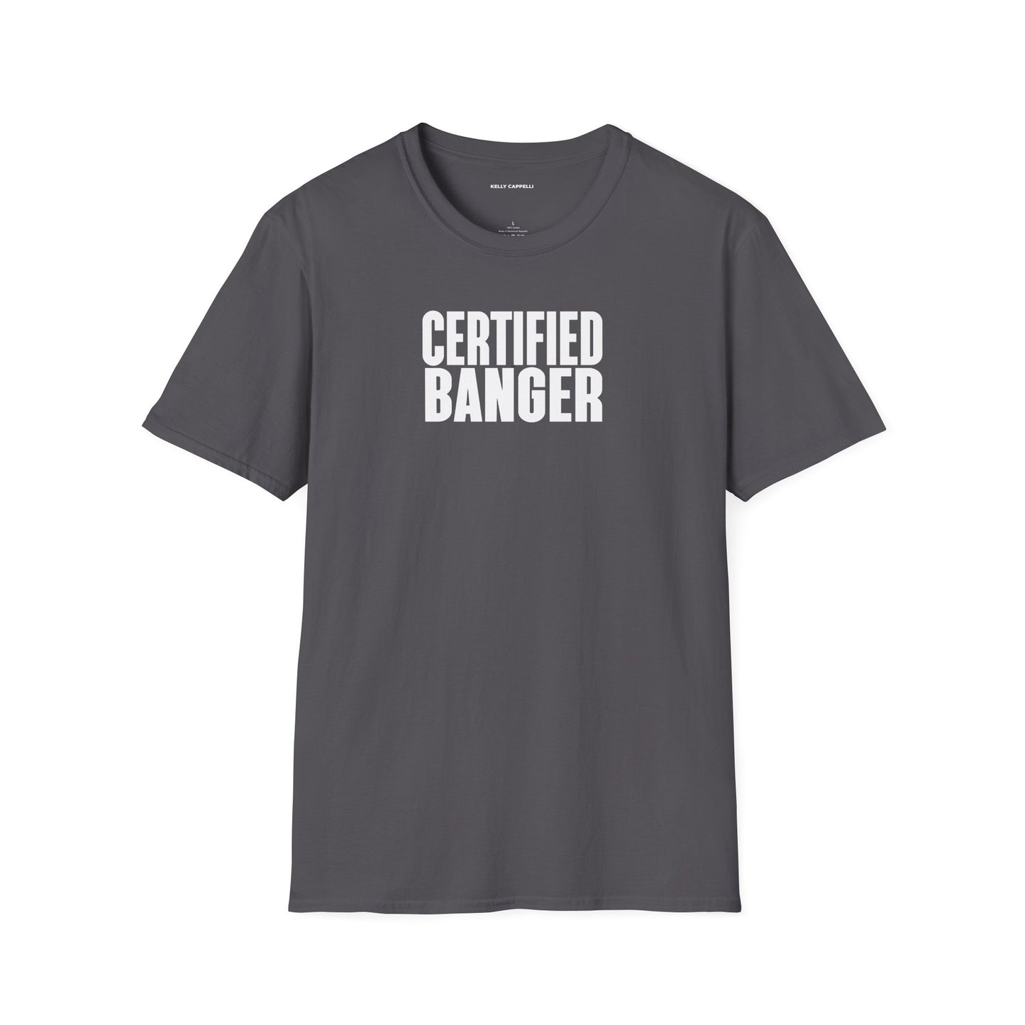 CERTIFIED BANGER Unisex Softstyle T-Shirt