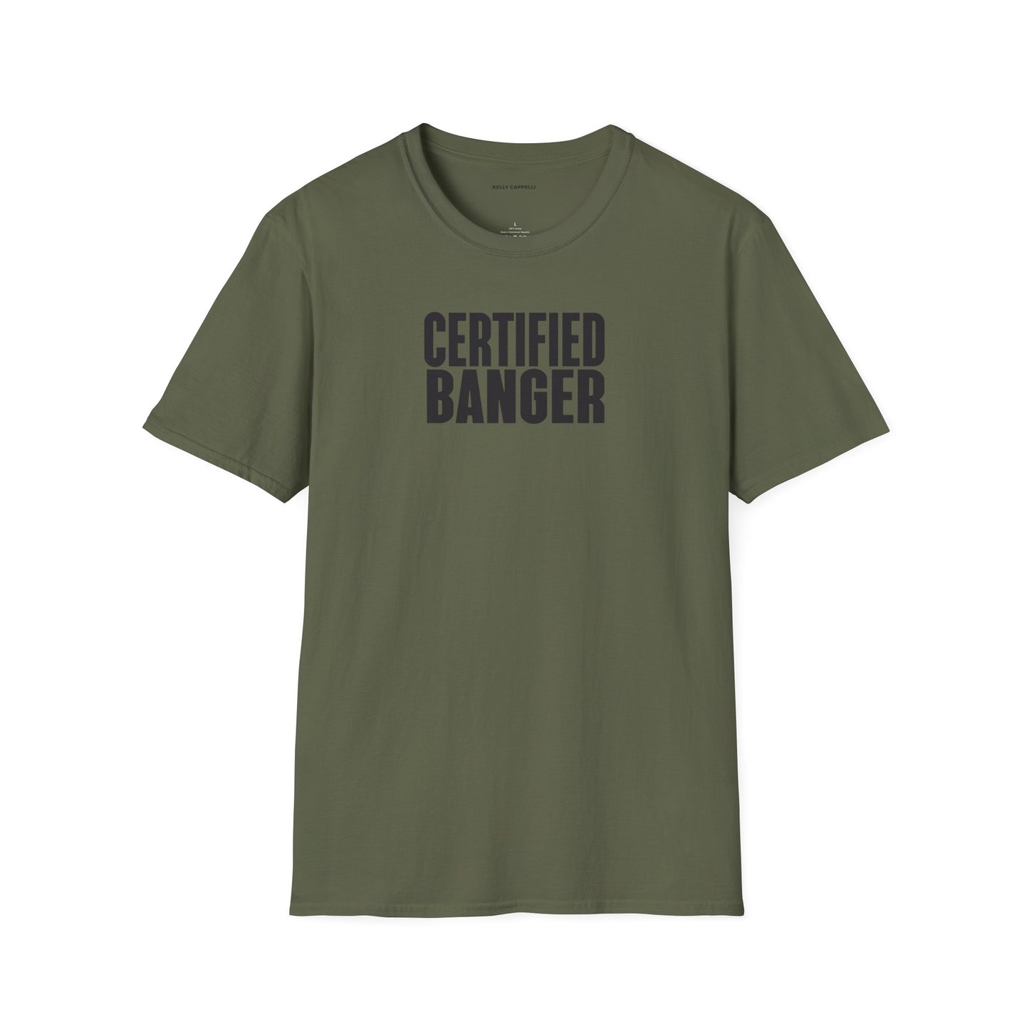 CERTIFIED BANGER Unisex Softstyle T-Shirt