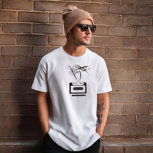 UNRAVELED CASSETTE TAPE  Softstyle T-Shirt