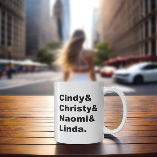 SUPER MODELS Mug