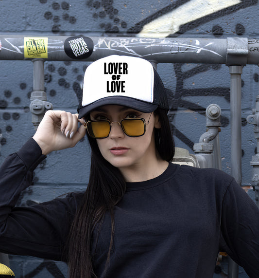 LOVER OF LOVE Trucker Hat
