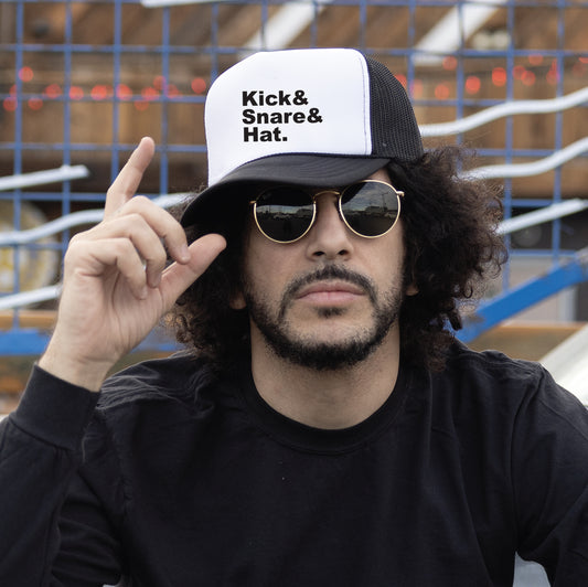 KICK, SNARE & HAT, Trucker Hat