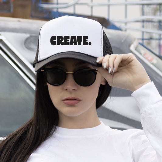 CREATE. Trucker Cap